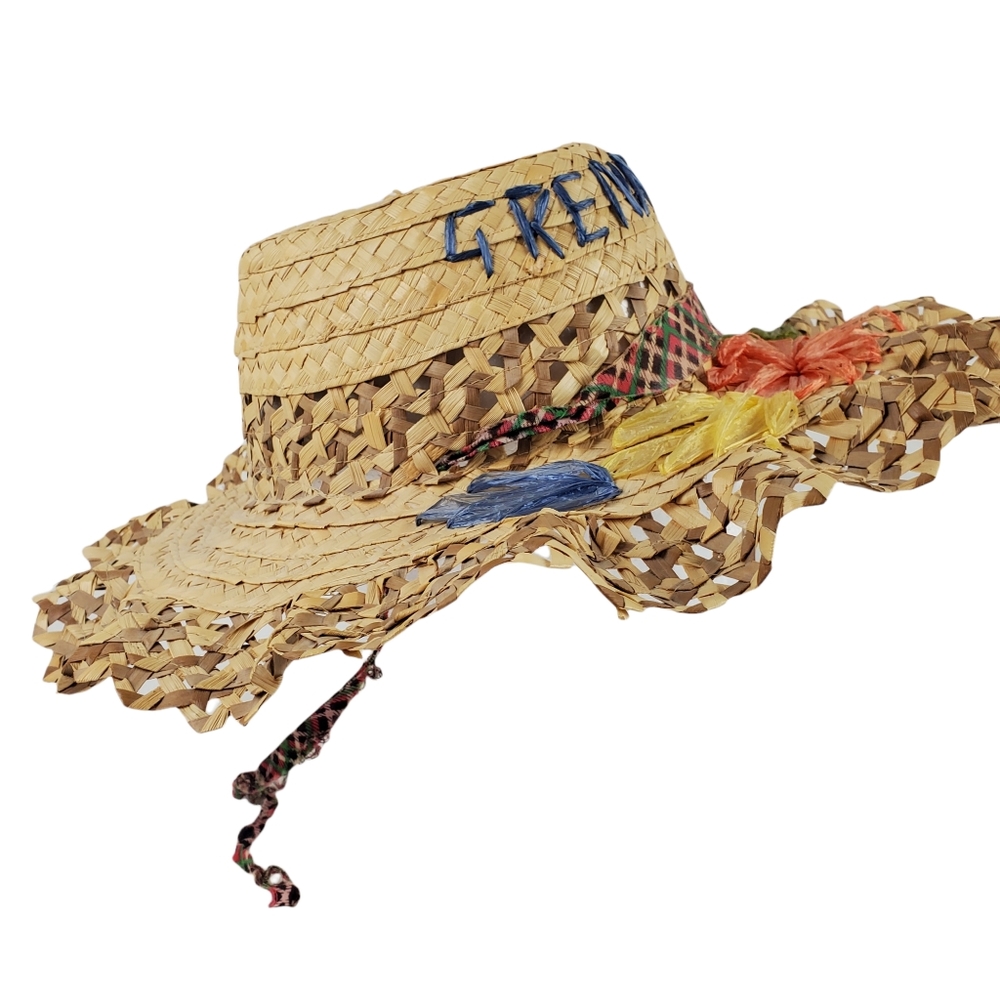 Vintage straw hat